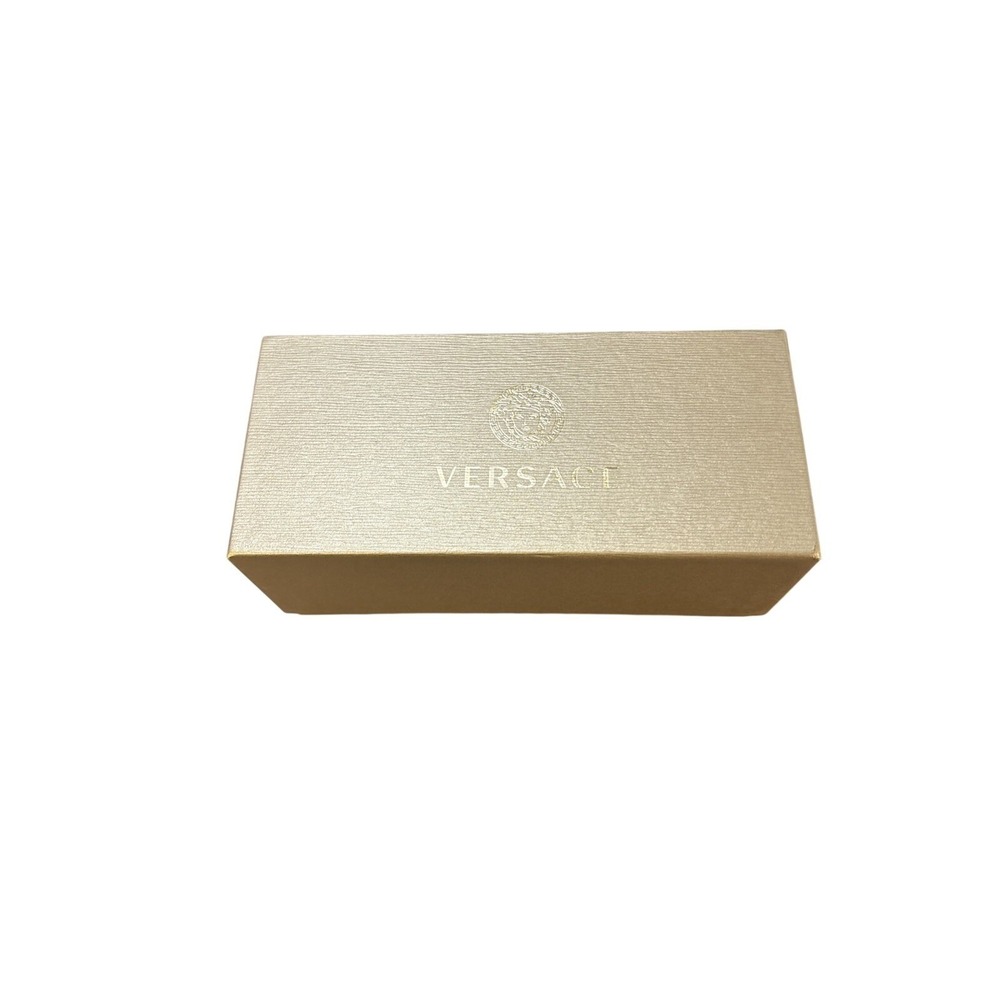 Versace Eyeglasses Case Box Gold Medusa Logo Cleaning Cloth sunglasses Glasses